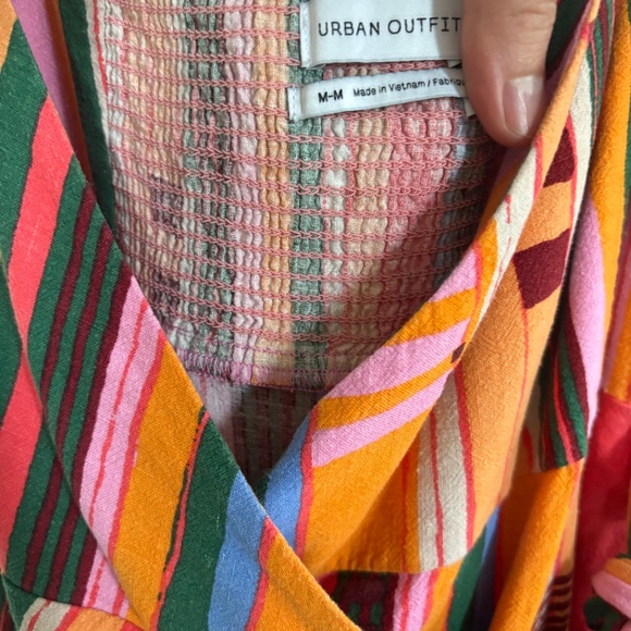 Women’s linen blend wrap dress - Picture 2 of 6